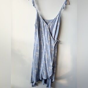 Periwinkle XL Abercrombie and Fitch Wrap Dress